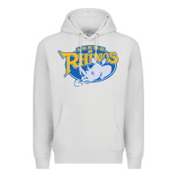 Dove Grey leed rhinos Premium Hoodie - linhVisuals