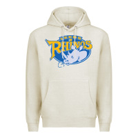 Oatmeal Heather leed rhinos Premium Hoodie - linhVisuals