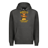 Charcoal Heather nacho average cardiac cath lab nurse cinco de mayo mexican Premium Hoodie - linhVisuals