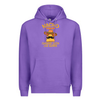 Purple nacho average cardiac cath lab nurse cinco de mayo mexican Premium Hoodie - linhVisuals