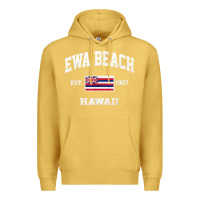 Antique Gold ewa beach hawaii hi vintage state athletic style t shirt Premium Hoodie - linhVisuals