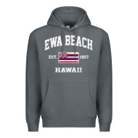 Rock ewa beach hawaii hi vintage state athletic style t shirt Premium Hoodie - linhVisuals