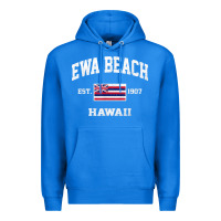 True Royal ewa beach hawaii hi vintage state athletic style t shirt Premium Hoodie - linhVisuals
