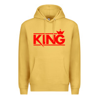 Antique Gold king Premium Hoodie - linhVisuals