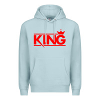 Blue Mist king Premium Hoodie - linhVisuals