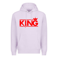 Lilac king Premium Hoodie - linhVisuals