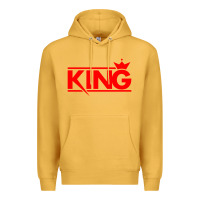 Mustard king Premium Hoodie - linhVisuals