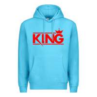 Ocean Blue king Premium Hoodie - linhVisuals