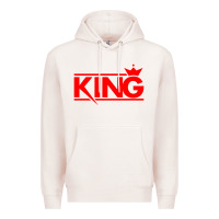 Pale Pink king Premium Hoodie - linhVisuals