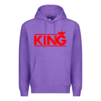 Purple king Premium Hoodie - linhVisuals