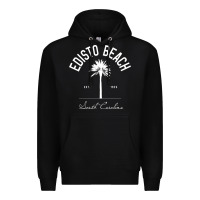 Black edisto beach sc palm tree edisto beach gift pullover hoodie Premium Hoodie - linhVisuals