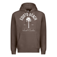 Coffee edisto beach sc palm tree edisto beach gift pullover hoodie Premium Hoodie - linhVisuals