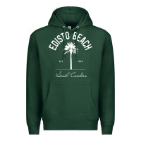 Sports Green edisto beach sc palm tree edisto beach gift pullover hoodie Premium Hoodie - linhVisuals