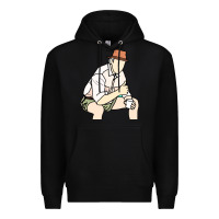 Black russell coight Premium Hoodie - linhVisuals