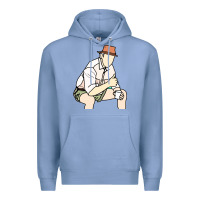 Colony Blue russell coight Premium Hoodie - linhVisuals