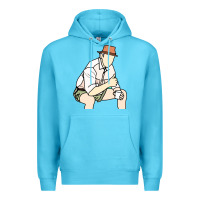 Ocean Blue russell coight Premium Hoodie - linhVisuals