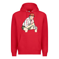 Red russell coight Premium Hoodie - linhVisuals