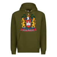 Army Green wigan warriors Premium Hoodie - linhVisuals