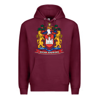 Burgundy wigan warriors Premium Hoodie - linhVisuals