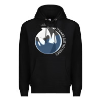 Black thanks but no tanks Premium Hoodie - linhVisuals