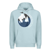 Blue Mist thanks but no tanks Premium Hoodie - linhVisuals