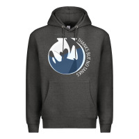 Charcoal Heather thanks but no tanks Premium Hoodie - linhVisuals