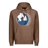Chestnut thanks but no tanks Premium Hoodie - linhVisuals