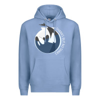 Colony Blue thanks but no tanks Premium Hoodie - linhVisuals