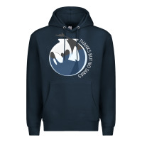 Navy thanks but no tanks Premium Hoodie - linhVisuals