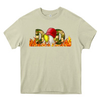 Mossy Baseball And Softball Dad Libbey Glass Heavy Core Tee - BundleAndBundleShop