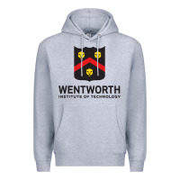 Heather Grey wentworth standard Premium Hoodie - linhVisuals