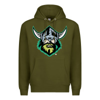 Army Green canberra raiders Premium Hoodie - linhVisuals