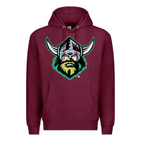 Burgundy canberra raiders Premium Hoodie - linhVisuals