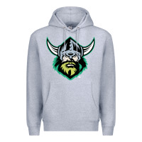 Heather Grey canberra raiders Premium Hoodie - linhVisuals