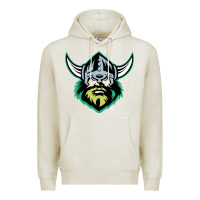 Oatmeal Heather canberra raiders Premium Hoodie - linhVisuals
