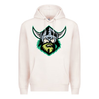 Pale Pink canberra raiders Premium Hoodie - linhVisuals