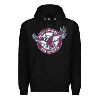 Black manly warringah sea eagles Premium Hoodie - linhVisuals