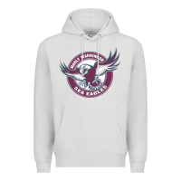 Dove Grey manly warringah sea eagles Premium Hoodie - linhVisuals