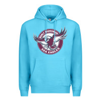 Ocean Blue manly warringah sea eagles Premium Hoodie - linhVisuals
