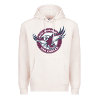 Pale Pink manly warringah sea eagles Premium Hoodie - linhVisuals
