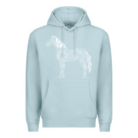 Blue Mist horse lover t  shirthorse t  shirt (1) Premium Hoodie - linhVisuals