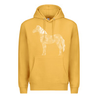 Mustard horse lover t  shirthorse t  shirt (1) Premium Hoodie - linhVisuals