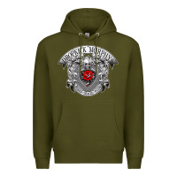 Army Green dropkick murphy Premium Hoodie - linhVisuals
