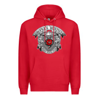 Red dropkick murphy Premium Hoodie - linhVisuals
