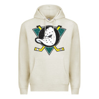 Oatmeal Heather the mighty ducks classic Premium Hoodie - linhVisuals