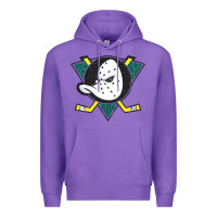 Purple the mighty ducks classic Premium Hoodie - linhVisuals