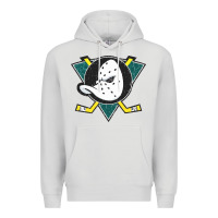 Dove Grey the mighty ducks classic Premium Hoodie - linhVisuals