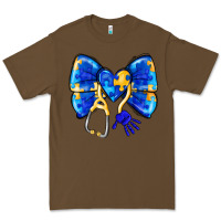 Cacao Down Syndrome Ribbon Premium Tee - CowhideDigitalArt