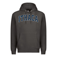 Smoke ithaca new york ny vintage sports design navy design t shirt Premium Hoodie - linhVisuals