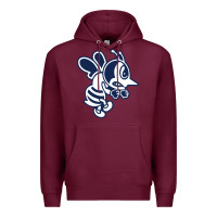Burgundy ambrose university fighting bees Premium Hoodie - linhVisuals